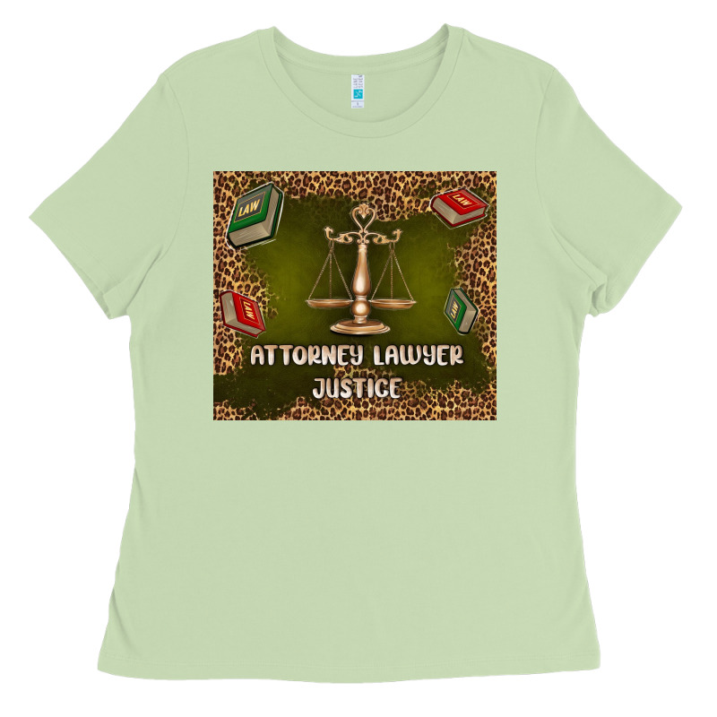Attorney Lawyer Justice Ladies Tee by TumblerDesignByShophia | Teevron