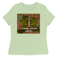 Matcha attorney lawyer justice Ladies Tee - TumblerDesignByShophia