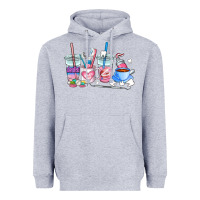 Heather Grey dentist coffee cups Heavyweight Hoodie - AdoDesignShop
