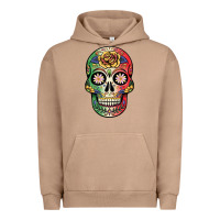Mexican Skull Urban Hoodie | Teevron