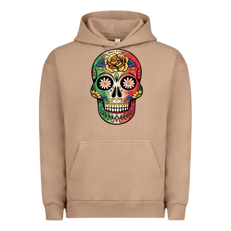Mexican Skull Urban Hoodie by JahusDesignShop | Teevron