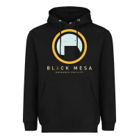 Black Black Mesa Research Facility T-Shirt Heavyweight Hoodie - maiPhamDesign