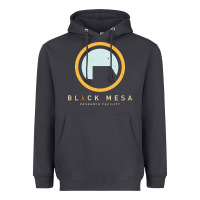 Smoke Black Mesa Research Facility T-Shirt Heavyweight Hoodie - maiPhamDesign