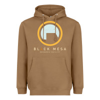 Toasted Coconut Black Mesa Research Facility T-Shirt Heavyweight Hoodie - maiPhamDesign