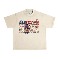 Sandshell American mama with gnome mothers day Urban Heavy Tee - HowdyJamesFarm