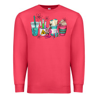 Cardinal science teacher coffee cups Premium Sweatshirt - AdoDesignShop