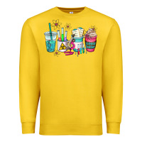 Lemon science teacher coffee cups Premium Sweatshirt - AdoDesignShop