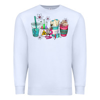 White science teacher coffee cups Premium Sweatshirt - AdoDesignShop