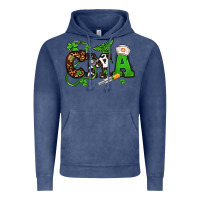 Vintage Denim St. Patrick's Day CMA Vintage Hoodie - OliviaCreatesArt