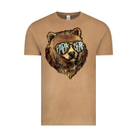 Vintage Camel Papa Bear Vintage Tee - HowdyJamesFarm