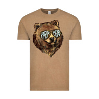 Vintage Coffee Papa Bear Vintage Tee - HowdyJamesFarm