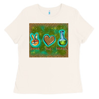 Bone peace love lab tech Ladies Tee - TumblerDesignByShophia