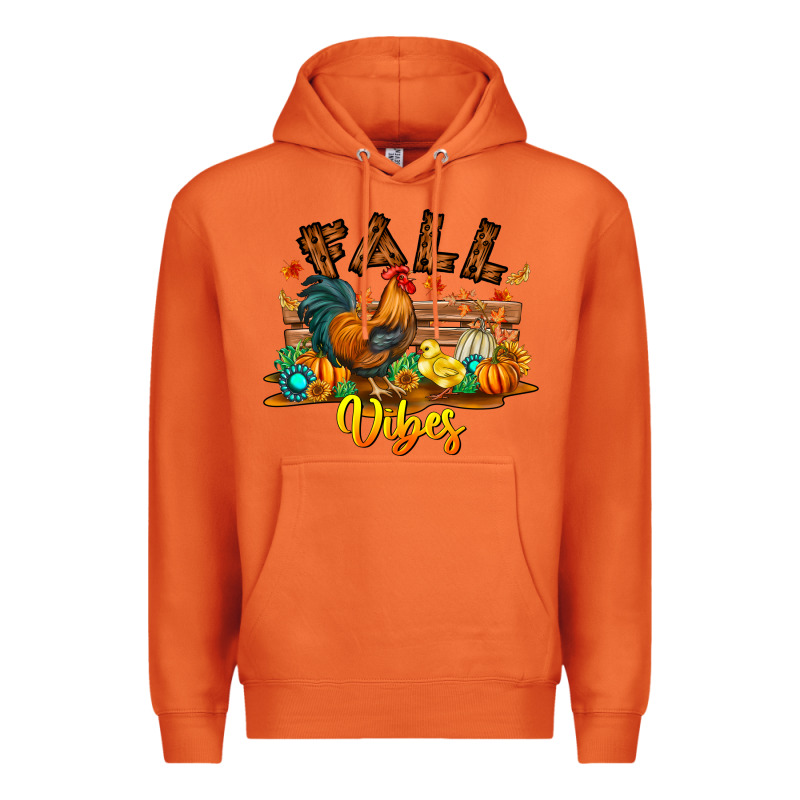 Fall Vibes Premium Hoodie by CowhideDigitalArt | Teevron