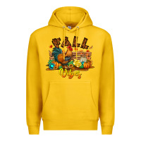 Lemon Fall Vibes Premium Hoodie - CowhideDigitalArt