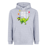 Heather Grey Mens Daddysaurus T Rex Dinosaur Daddy Family Matching Gifts Idea Heavyweight Hoodie - maiPhamDesign