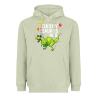 Matcha Mens Daddysaurus T Rex Dinosaur Daddy Family Matching Gifts Idea Heavyweight Hoodie - maiPhamDesign