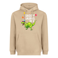 Mushroom Mens Daddysaurus T Rex Dinosaur Daddy Family Matching Gifts Idea Heavyweight Hoodie - maiPhamDesign