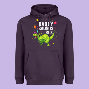 Mens Daddysaurus T Rex Dinosaur Daddy Family Matching Gifts Idea Heavyweight Hoodie Designed By Maiphamdesign