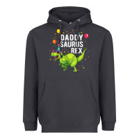 Smoke Mens Daddysaurus T Rex Dinosaur Daddy Family Matching Gifts Idea Heavyweight Hoodie - maiPhamDesign