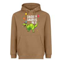 Toasted Coconut Mens Daddysaurus T Rex Dinosaur Daddy Family Matching Gifts Idea Heavyweight Hoodie - maiPhamDesign
