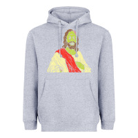 Heather Grey zombie jesus halloween costume christian christ Heavyweight Hoodie - maiPhamDesign