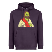 Plum zombie jesus halloween costume christian christ Heavyweight Hoodie - maiPhamDesign