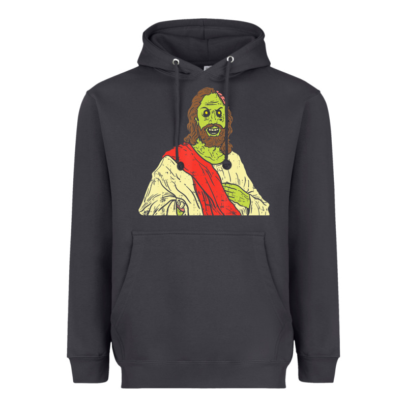 Zombie Jesus Halloween Costume Christian Christ Heavyweight Hoodie by maiPhamDesign | Teevron