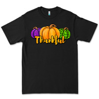 Black halloween pumpkins thankful Premium Tee - Jasminsmagicworld