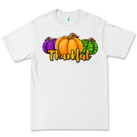 Halloween Pumpkins Thankful Premium Tee | Teevron