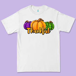 Halloween Pumpkins Thankful Premium Tee Designed By Jasminsmagicworld