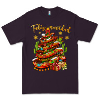 Plum Christmas Feliz Navidad Premium Tee - NancyCooperArtShop