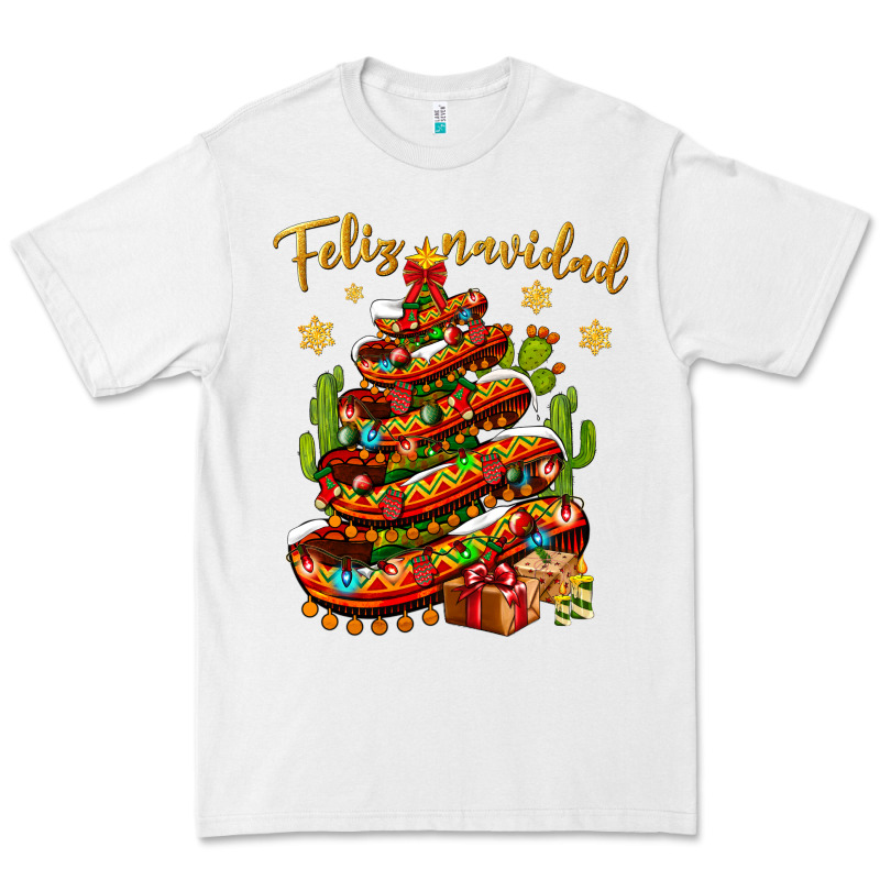 Christmas Feliz Navidad Premium Tee by NancyCooperArtShop | Teevron