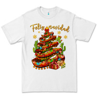 White Christmas Feliz Navidad Premium Tee - NancyCooperArtShop