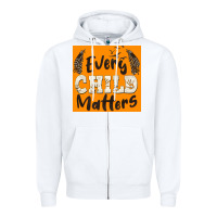 White preview every child matters Zipper Hoodie - BarkalooDesign