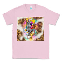 Bubblegum Pink retro baseball with leopard Classic Tee - TumblerDesignByShophia