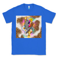 True Royal retro baseball with leopard Classic Tee - TumblerDesignByShophia