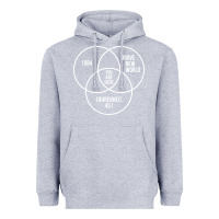 Heather Grey 1984 Brave New World Fahrenheit 451 Conspiracy T-Shirt Heavyweight Hoodie - maiPhamDesign