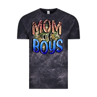 Cloud Black Mom of Boys Mother's Day Vintage Tee - CowGirlArtShop