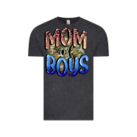 Vintage Black Mom of Boys Mother's Day Vintage Tee - CowGirlArtShop