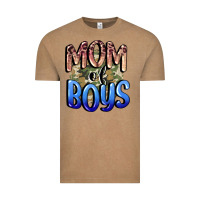Vintage Coffee Mom of Boys Mother's Day Vintage Tee - CowGirlArtShop