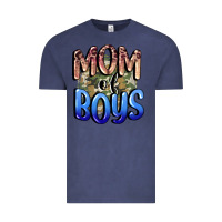 Vintage Denim Mom of Boys Mother's Day Vintage Tee - CowGirlArtShop
