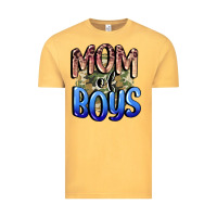 Vintage Mustard Mom of Boys Mother's Day Vintage Tee - CowGirlArtShop