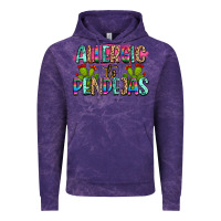 Cloud Purple Allergic to pendejas mexico Vintage Hoodie - FaDigitalArtStudio