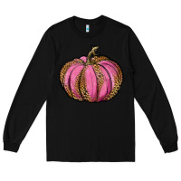 Black leopard cancer pumpkin Long Sleeve Tee - RanaPortraitStore
