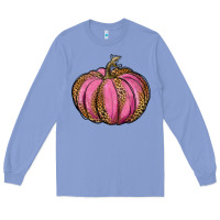 Colony Blue leopard cancer pumpkin Long Sleeve Tee - RanaPortraitStore