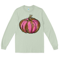 Matcha leopard cancer pumpkin Long Sleeve Tee - RanaPortraitStore