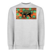 Heather Grey ankylosaurus sippy cup Heavyweight Sweatshirt - Artiststas