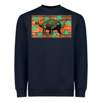Navy ankylosaurus sippy cup Heavyweight Sweatshirt - Artiststas