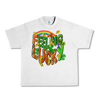Lunar Rock St. Patrick's Day Feeling lucky Urban Heavy Tee - CowGirlArtShop