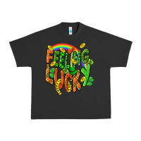 Pigment Black St. Patrick's Day Feeling lucky Urban Heavy Tee - CowGirlArtShop